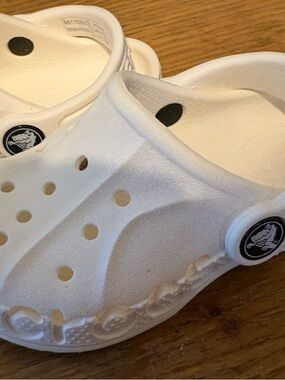 CROCS Kids White Classic Clog